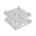 ProX F34 Square Truss Top Plate with Connectors, 12"x12", Dual Pack